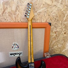 Vintage 1980s 1990s Hohner ST57 Stratocaster Tobacco Sunburst Left Handed Guitar