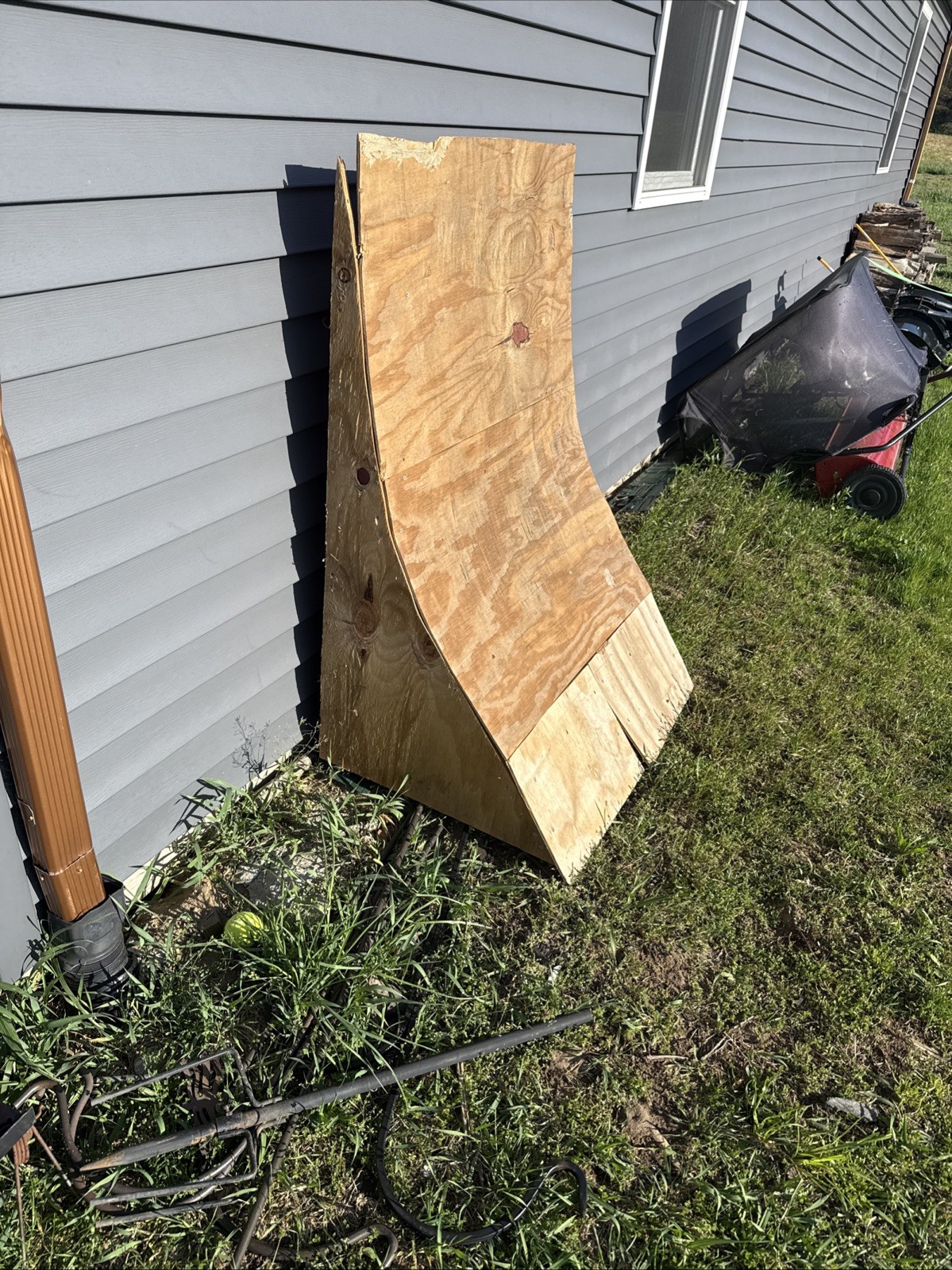 Plywood Ramp/jump