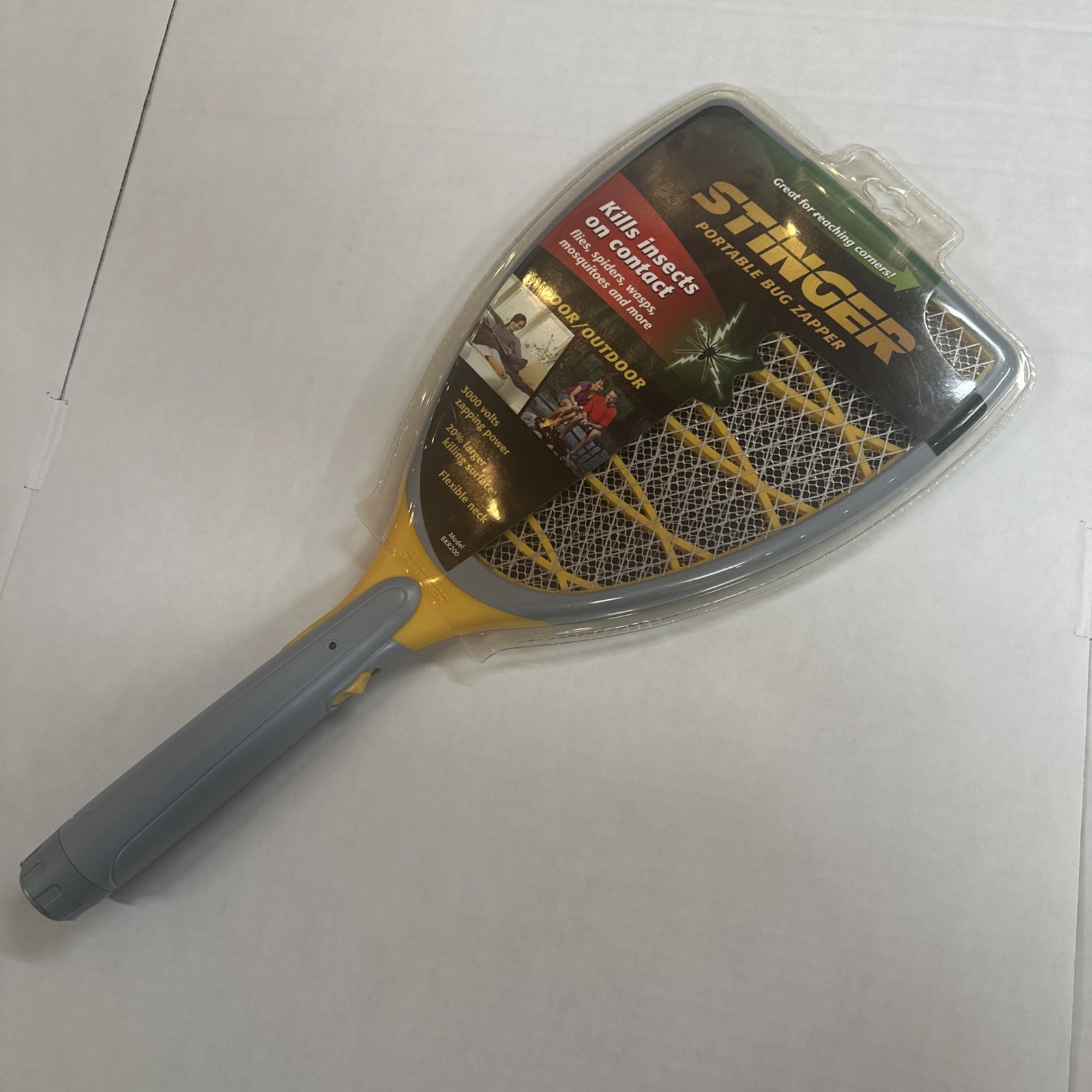 Stinger BKR200 Portable Bug Zapper Racket with LED Indicator
