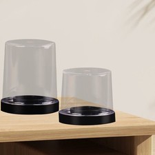 Plastic Hard Transparent Storage Displaying Case for Leica Lens New