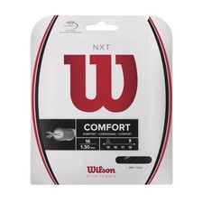 Wilson NXT 16 Tennis String - Set, Black 16,