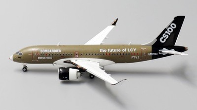 House Color Bombardier CS100 C-GWYD The Future Of LCY JC Wings LH4082 1:400