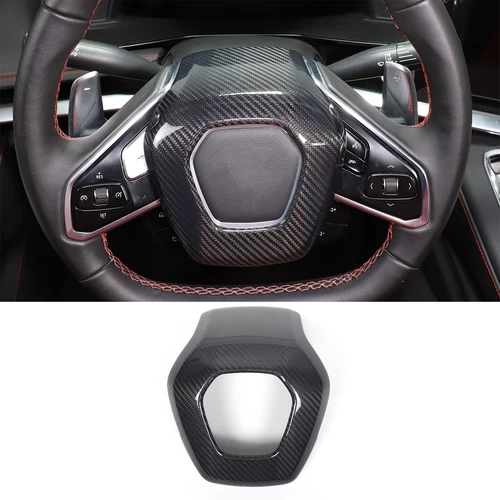 Real Dry Carbon Fiber Interior Dash Trim Cover Set Fits Corvette C8 2020-2025 - Bild 19 von 81