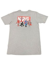 Boys Gray Marvel Black Panther Superhero T-Shirt Iron Man Tee Shirt