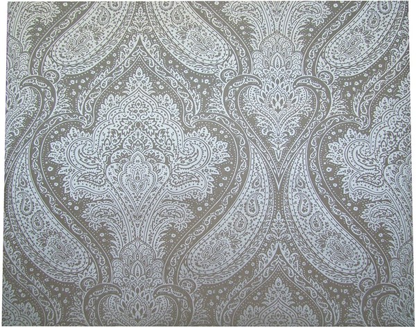 Rasch Tapete 208610 Barock Grau-Silber-Metallic Damast-Dekor Glanz Glatt-image