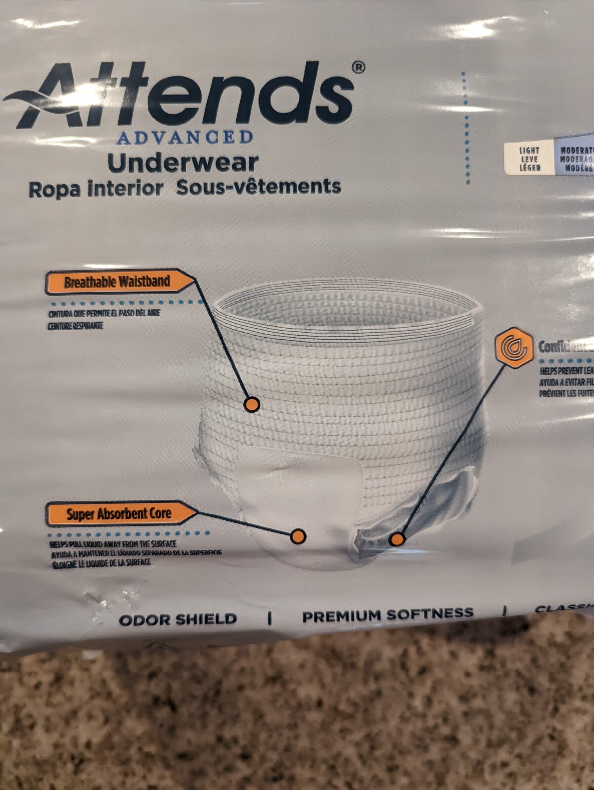 Attends 1 Ca/80 EA Underwear Complete Medium 28