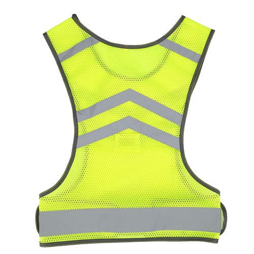 High Visibility Adjustable Reflective Safety Vest For Outdoor Sports CyclE CW - Picture 11 of 12