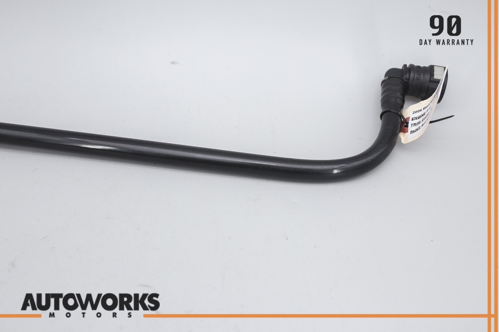 04-12 Maserati Quattroporte M139 Fuel Gas Gasoline Tank Reservoir Hose Pipe OEM