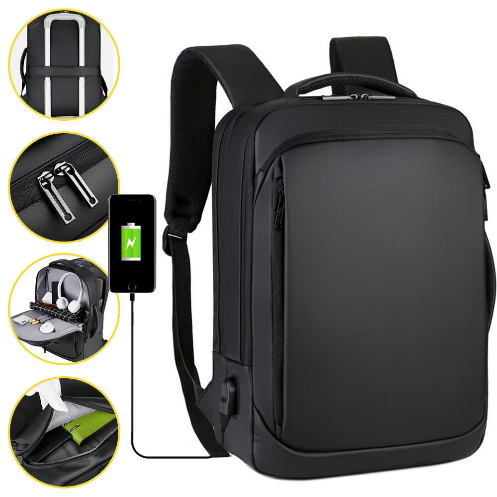 Water Resistant Anti-theft With Usb Charging Port