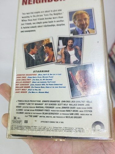 Love Thy Neighbor VHS - 2004 - Sex Comedy- Extremely Rare - - Imagen 3 de 4