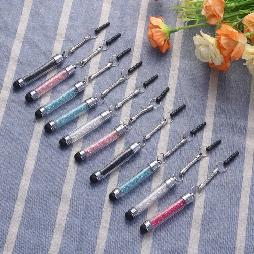 10 PCS Mobile Phone Pendant Glitter Capacitive Pens Stylus - 第 5/12 張圖片