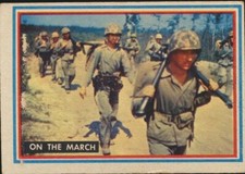 1953 Topps Fighting Marines Trading Cards 20