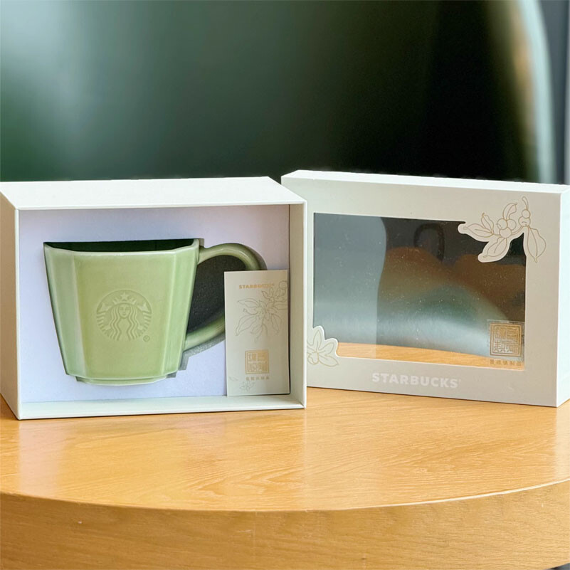 New Starbucks China 12oz Mug Cup 2024 Jingdezhen City Porcelain Series
