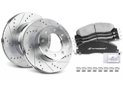 47PK85V Front Brake Pad and Rotor Kit Fits 2012 Ram 1500