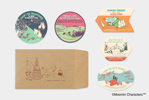 TRAVELER’S notebook Limited Set MOOMIN from the book Comet in Moominland NEW - Picture 19 of 22