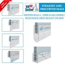Shower Seals | For 4-10mm Glass | Bath screen seals | Shower door seals 850mm