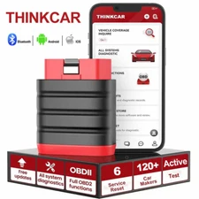Thinksafe Bluetooth Car All System Bidirectional OBD2 Diagnostic Scanner EPB OIL