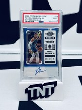 Patrick Baldwin Jr 2022-23 Contenders Optic Rookie Ticket Auto Blue /49 PSA 9