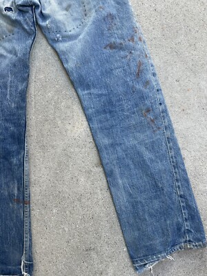 50s J.C PENNEY vintage denim デニムパンツ Vintage 50s 60s Foremost Jeans Denim JC Penney's Distressed