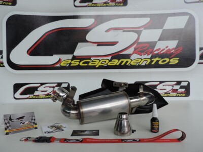 2011-15 Kawasaki Ninja ZX10R CS Racing Slip-on Exhaust + dB Killer