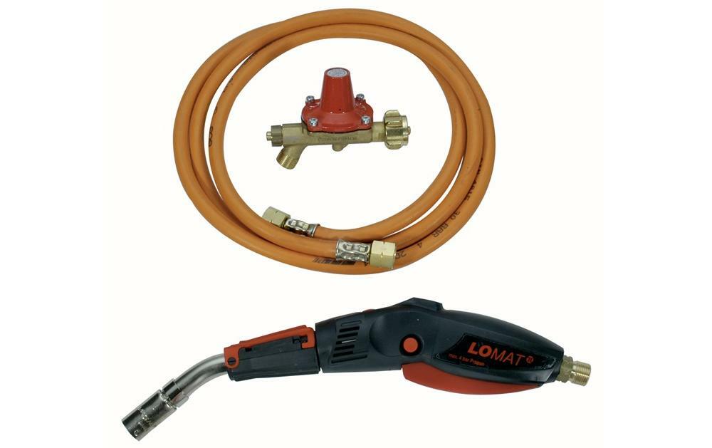 Набор для пайки GCE / мягкой пайки Lomat PIEZO-6 propane из 4 предметов