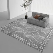 4x6 Area Rug for Living Room Machine Washable Rug Carpet for Rooms Decor Low ...