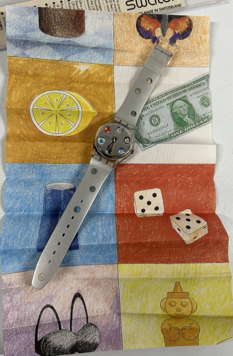 SWATCH Lens Heaven GK214 by Constantin Boym w/ Art Paper 1995 