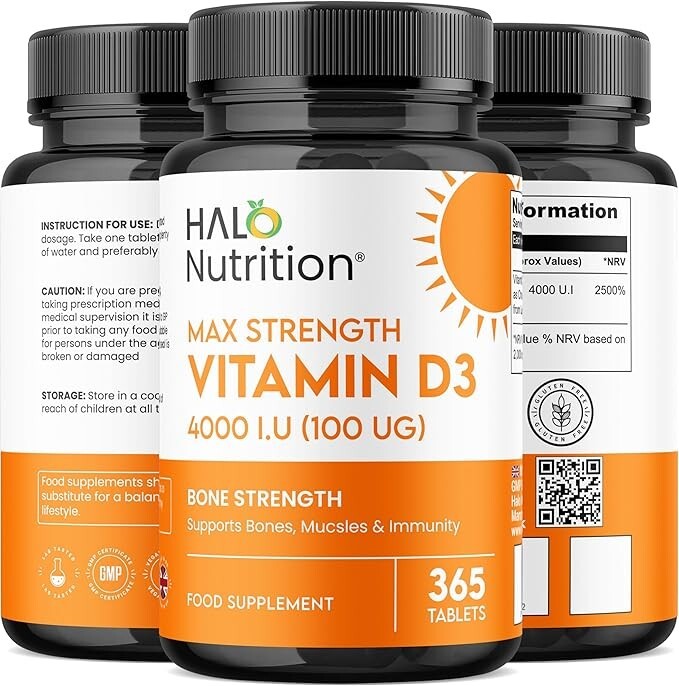 Weightworld Vitamin D3 4000Iu - 1+ Year Supply - 400 Tablets - Image 3