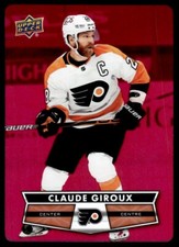 2021-22 Upper Deck Tim Hortons Red Die Cut Claude Giroux - Philadelphia Flyers