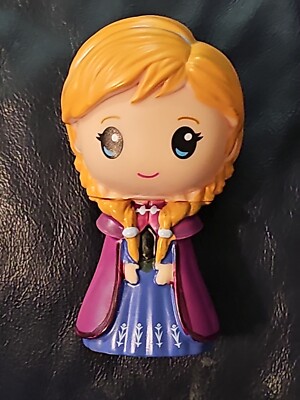 Disney Frozen 4 INCH  Plastic Figure Anna SHANTOU PURPLE BLONDE Replacement 