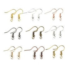Wholesale 500pcs/lot Earring Findings Ear Wires Hooks for DIY Jewelry Making