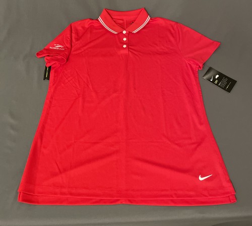 Nike Womens Dri-Fit Pique Golf Shirt 