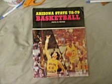 1978-79 ARIZONA STATE SUN DEVILS BASKETBALL MEDIA GUIDE Yearbook FAT LEVER 1979 