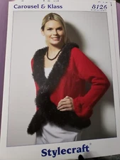 Stylecraft DK Knitting Pattern 8126 Cardigan Sweater 32-44"