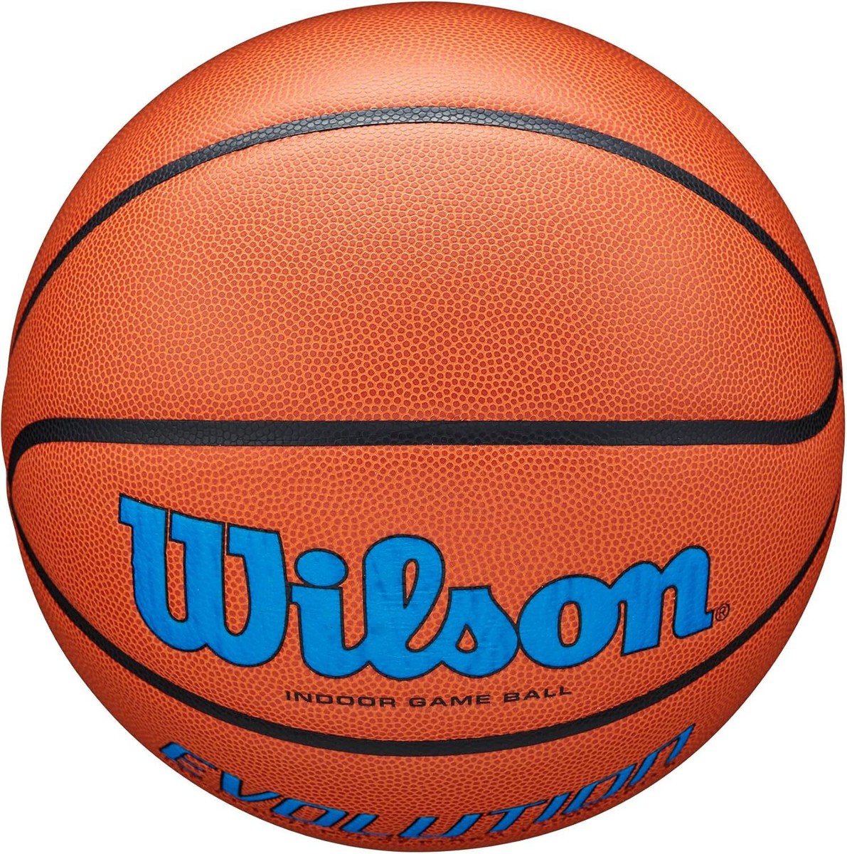 Wilson Evolution Indoor Game Basketball Size 7 29.5 Royal Blue