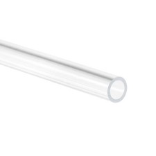 2pcs Clear Rigid Acrylic Pipe 6mm ID x 8mm OD x 305mm Round Tube Tubing