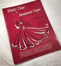 Waltz Time for Hammond Organ For Pre-Set & Spinet Models 1930's