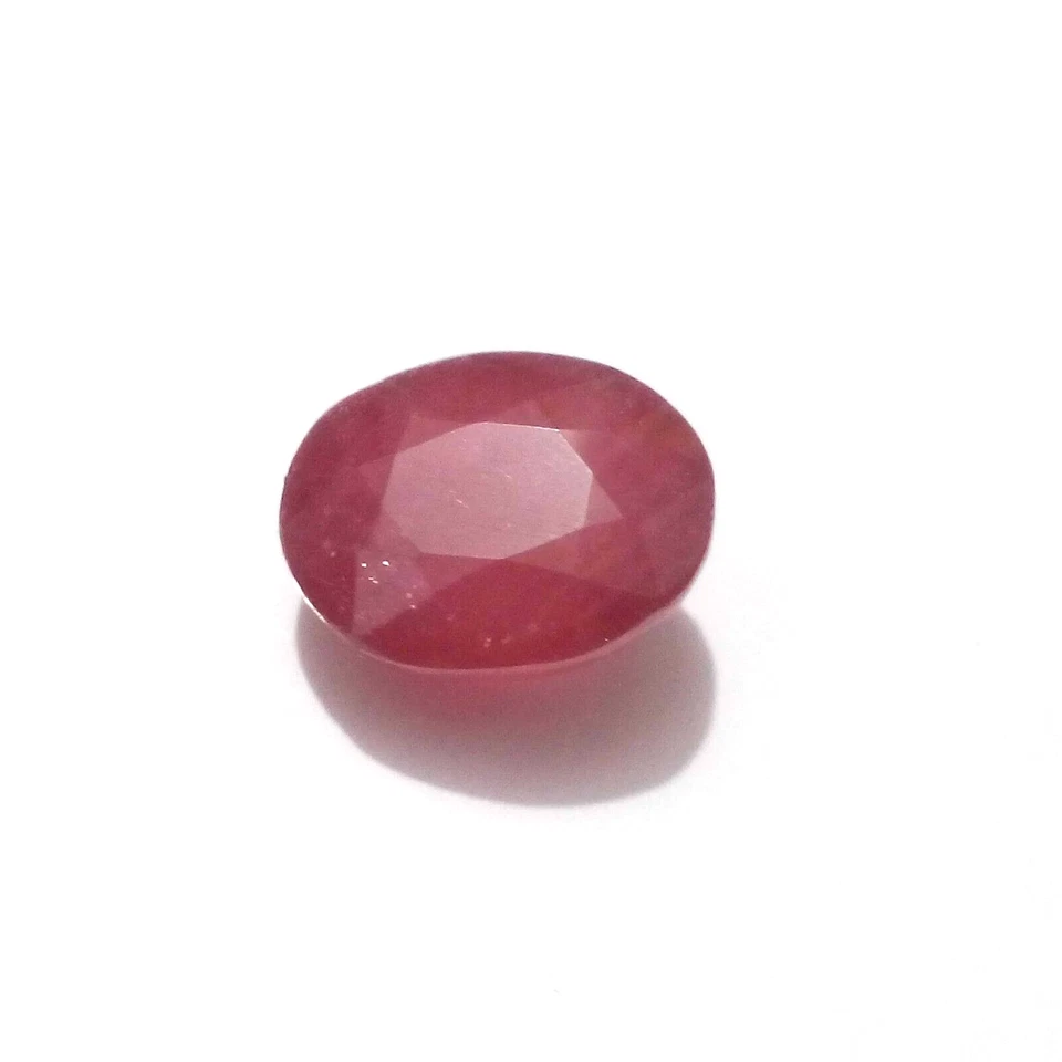 Excellent Superb African Red Ruby Faceted Oval Shape 3.75 Crt Loose Gemstone - Image 3 of 4