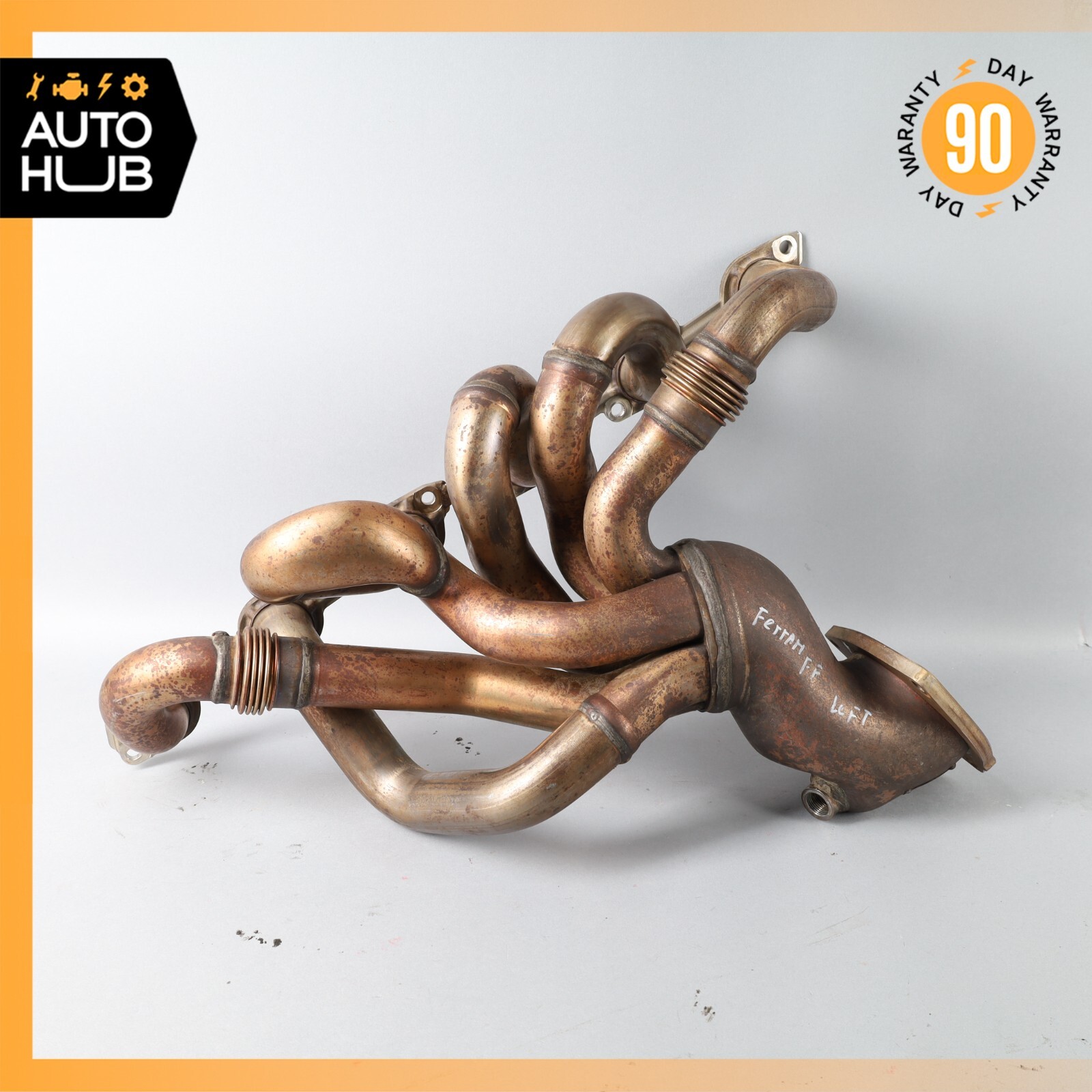 11-20 Ferrari FF F151 / GTC4Lusso 6.3L V12 Left Side Exhaust Manifold OEM 40k