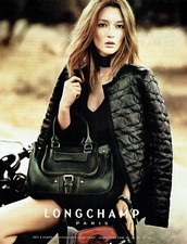 Werbung Advertising 028 2011 Tasche Longchamp & Kate Moss