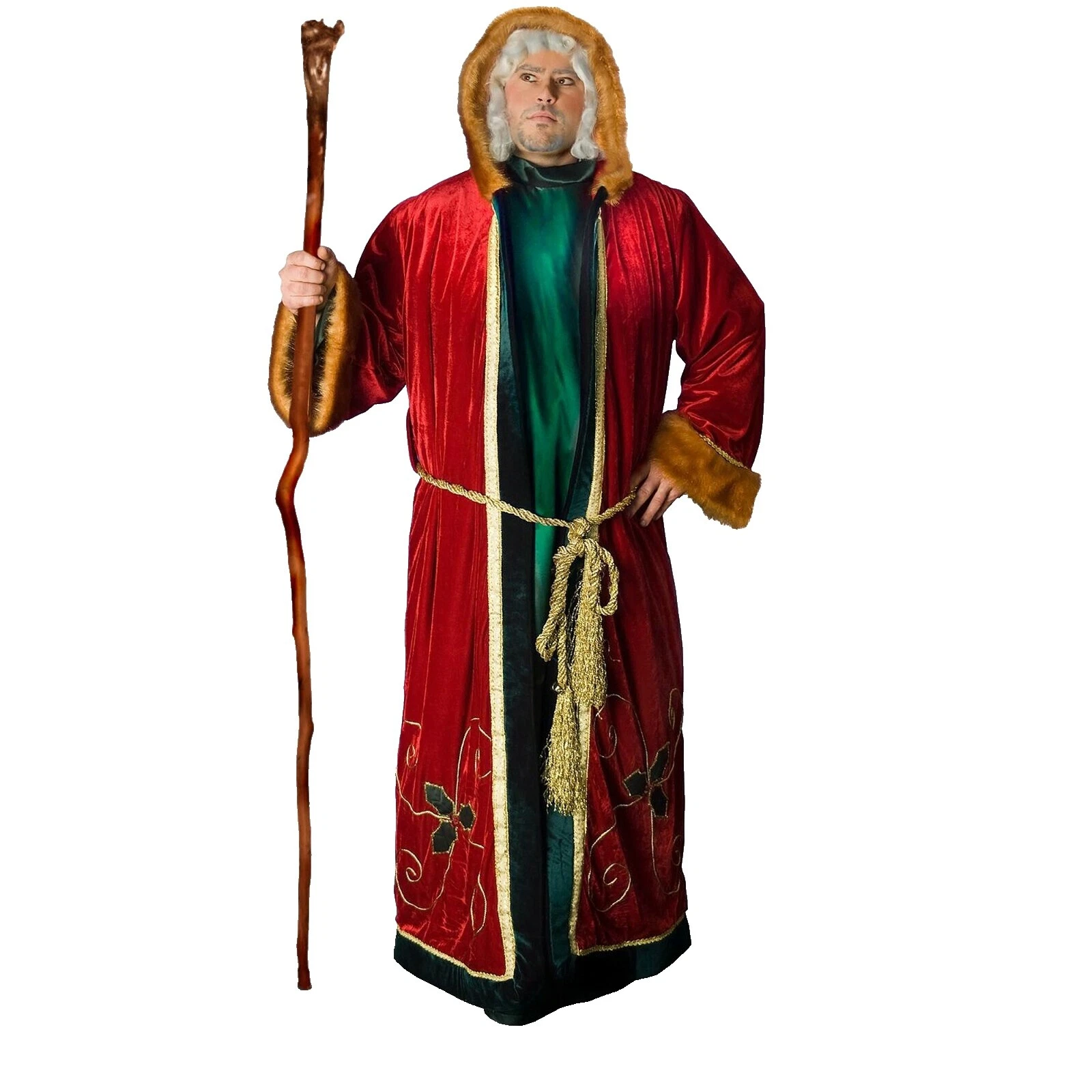 Disfraces De Navidad Traje Completo de terciopelo