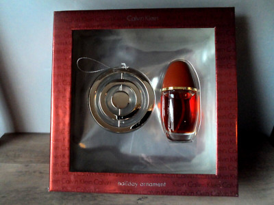 Vintage Obsession Calvin Klein Women Unilever Set 1.7 oz EDP Spray + Ornament
