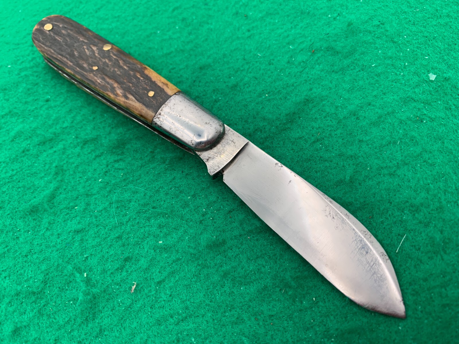 💯19021909 UNION RAZOR CO. TIDIOUTE SCARCE Beautiful STAG "None Better