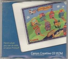 Canon Creative CD ROM for Windows Version 1.3 1995