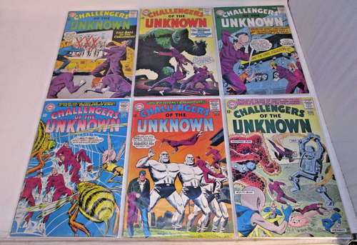 Challengers of the Unknown #1-87 1958-78 Complete Set DC Silver Age Low-Mid G-FN - Picture 14 of 23