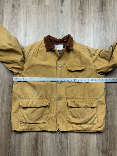 Chief Pontiac Brand Men’s Duck Brown Vintage Canvas Hunting Jacket XL - Picture 5 of 7