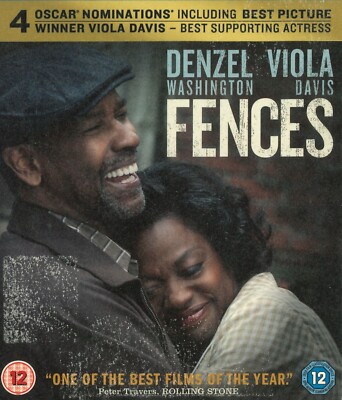 Fences (2016) Blu-ray, Denzel Washington, Viola Davis, Jovan Adepo