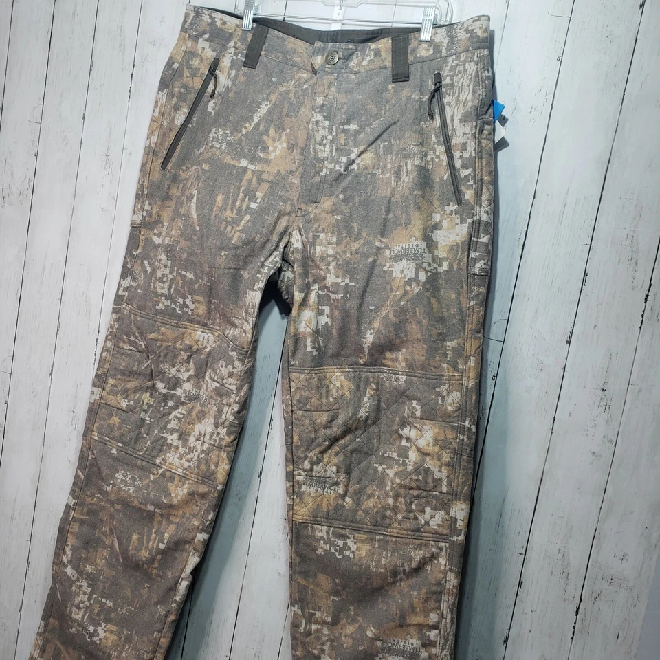 Columbia PHG Gallatin Lite Wool Blend Pants Timberwolf Digital Camo XL Regular  - Image 4 of 4