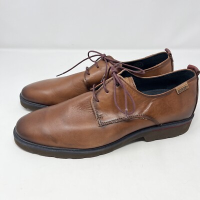 NEW PIKOLINOS men\'s lorca lace up dress shoes in brown Elegant men main image 3