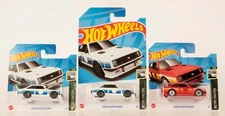 Hot Wheels Retro Racers Group of 3x Ford Escort RS2000 - MINT Carded
